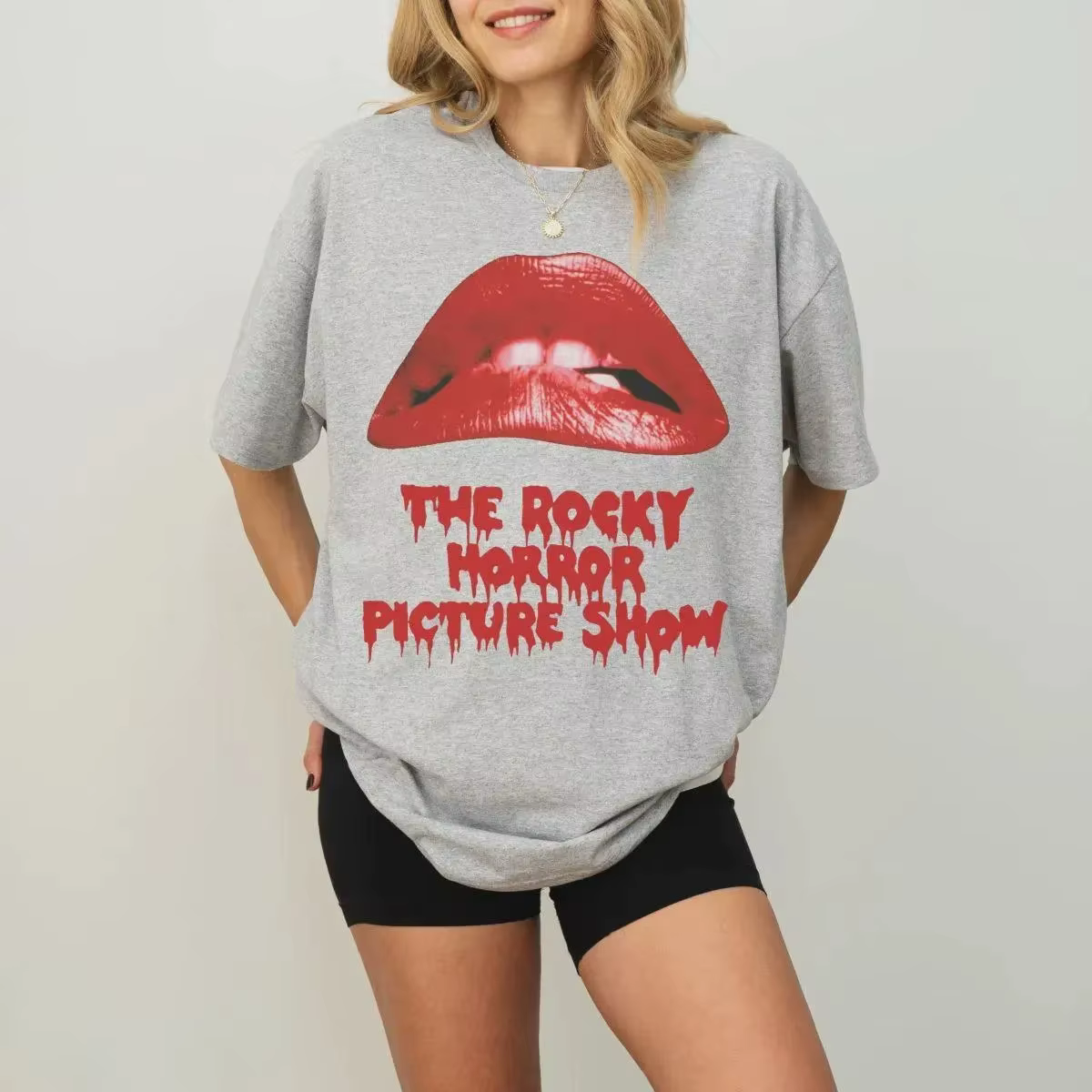 Rétro Rocky horreur image spectacle chemise Frank N Furter