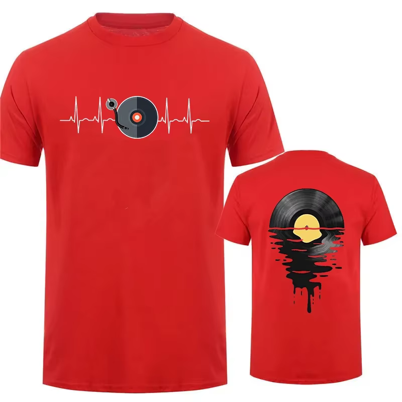 Amoureux de la musique t-shirts pour hommes femmes DJ