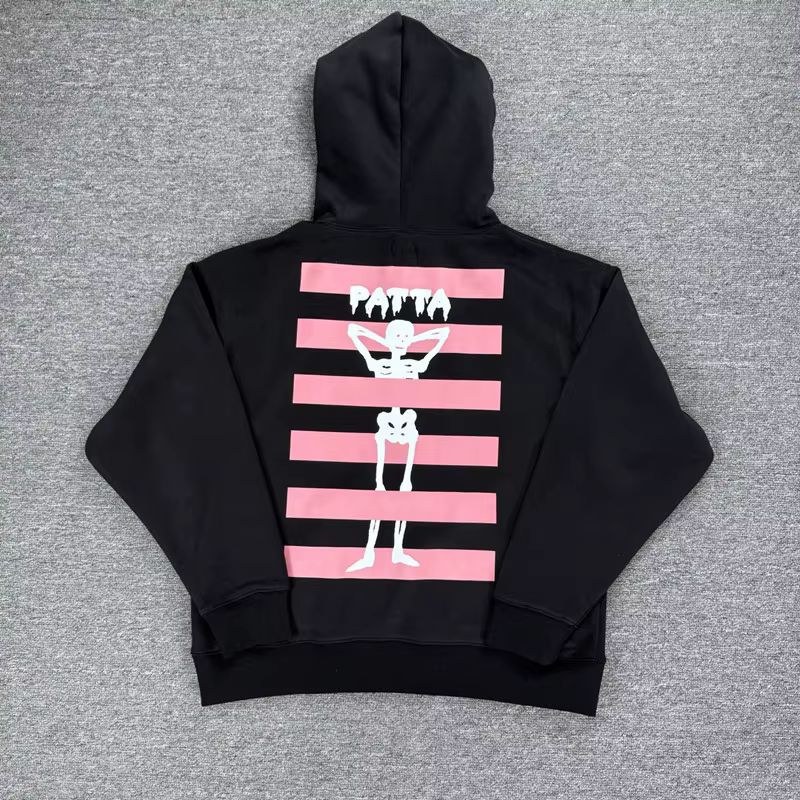 Sweat-shirts à capuche PATTA classiques avec logo imprimé, en molleton, pour hommes et femmes, nouvelle collection PATTA