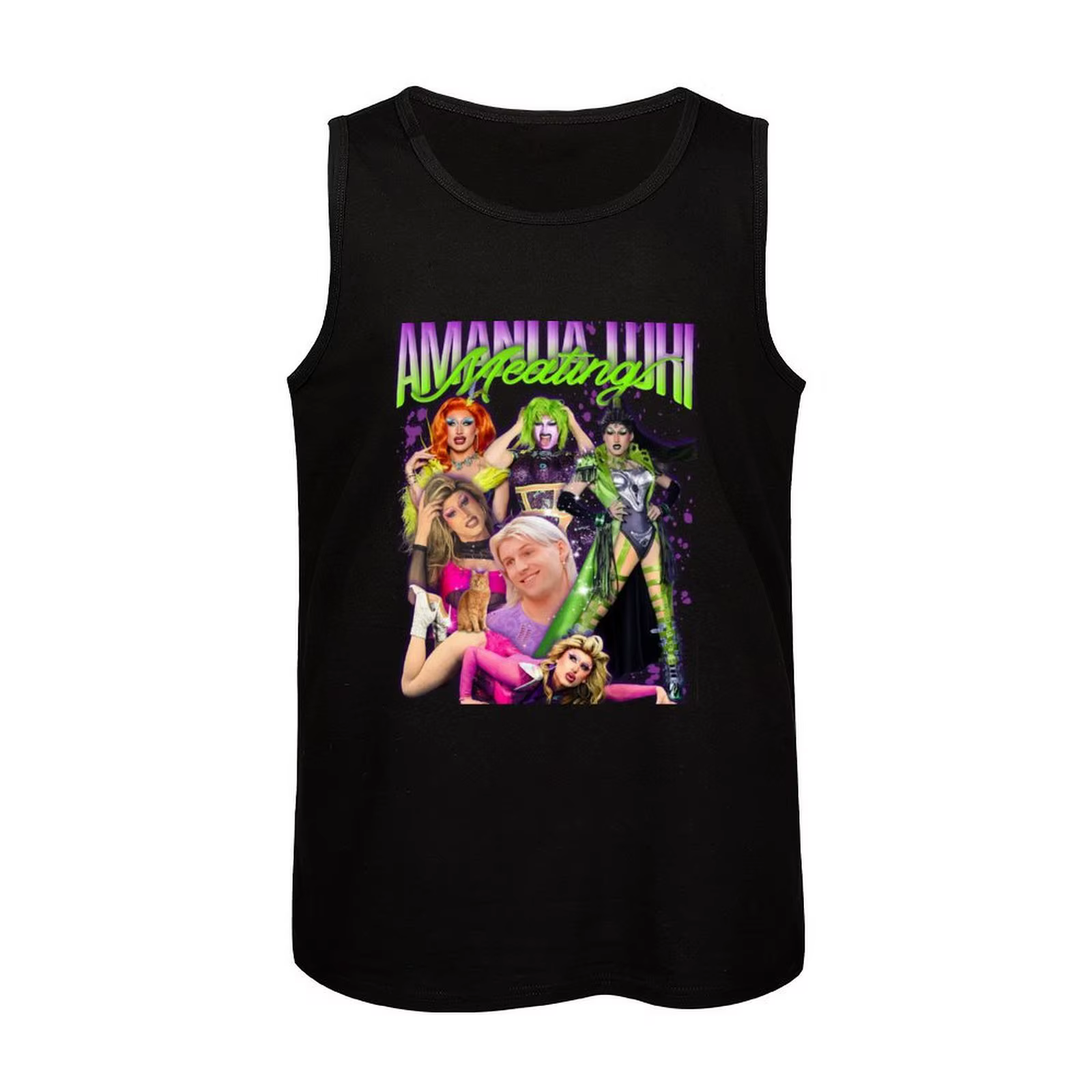 Amanda Tori Meating Tank Top Cool Dry Tank Top Haut d'été léger sans manches