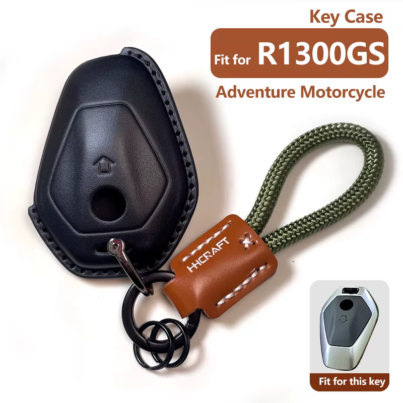 Étui pour clé de moto pour BMW R1300GS R1300 R 1300 Big GS 1300GS 2025 R1250GS R1250 ADV, accessoires de vélo d'aventure, coque Fob
