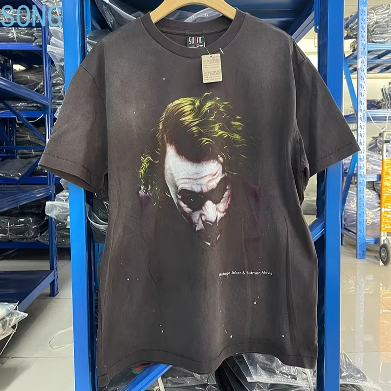 T-shirt blanc Saint 2025