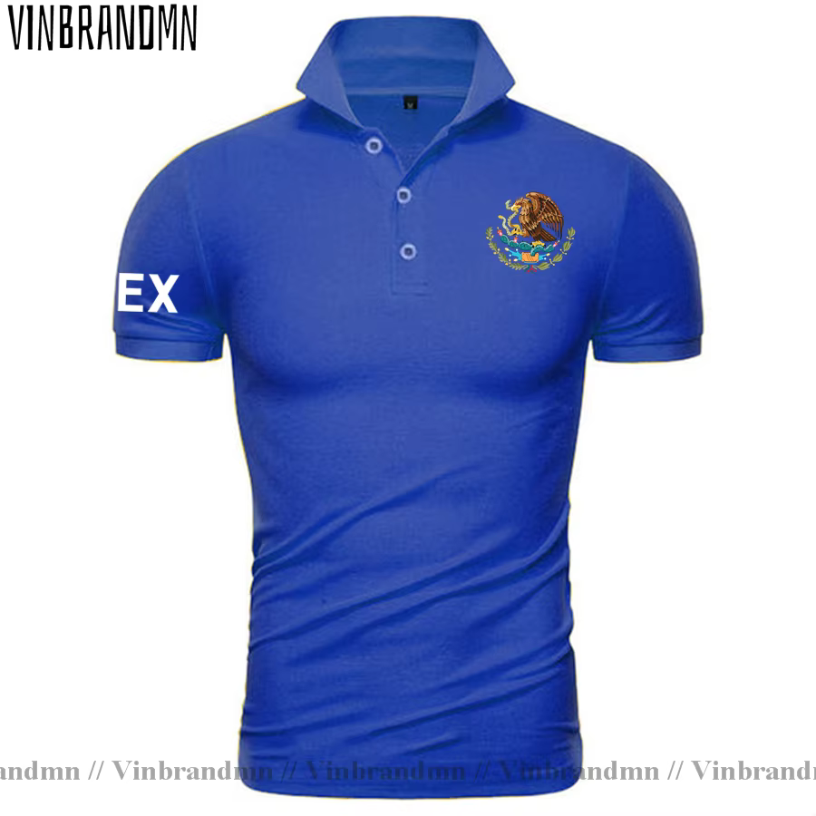Polo MX MEX à manches courtes pour hommes
