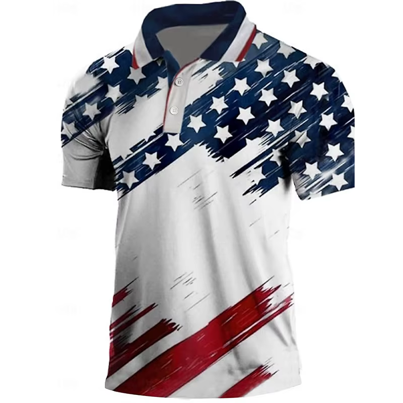 Polo de golf à manches courtes pour hommes