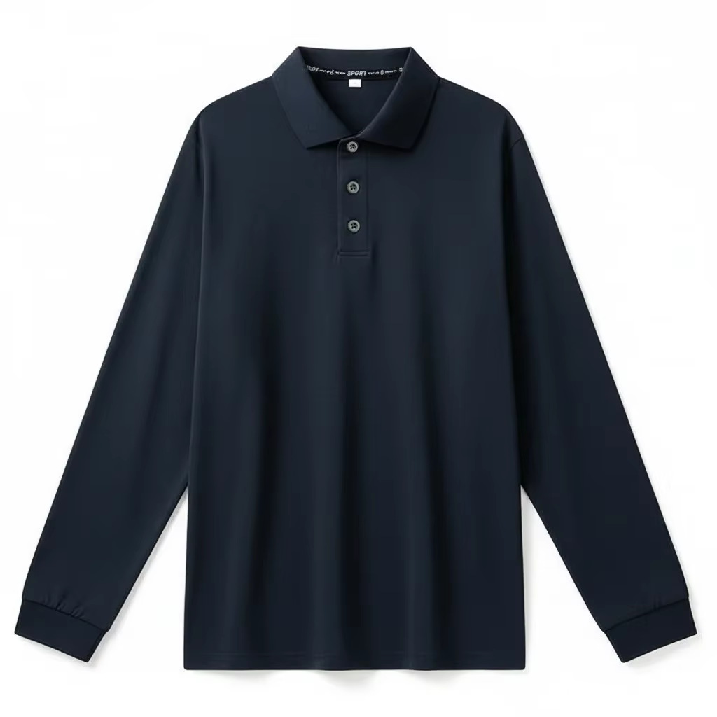 Polos à manches longues pour hommes