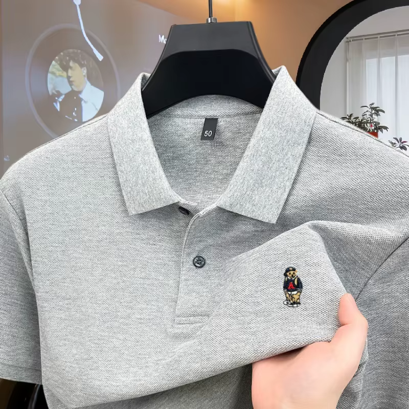 Polo à manches courtes pour homme