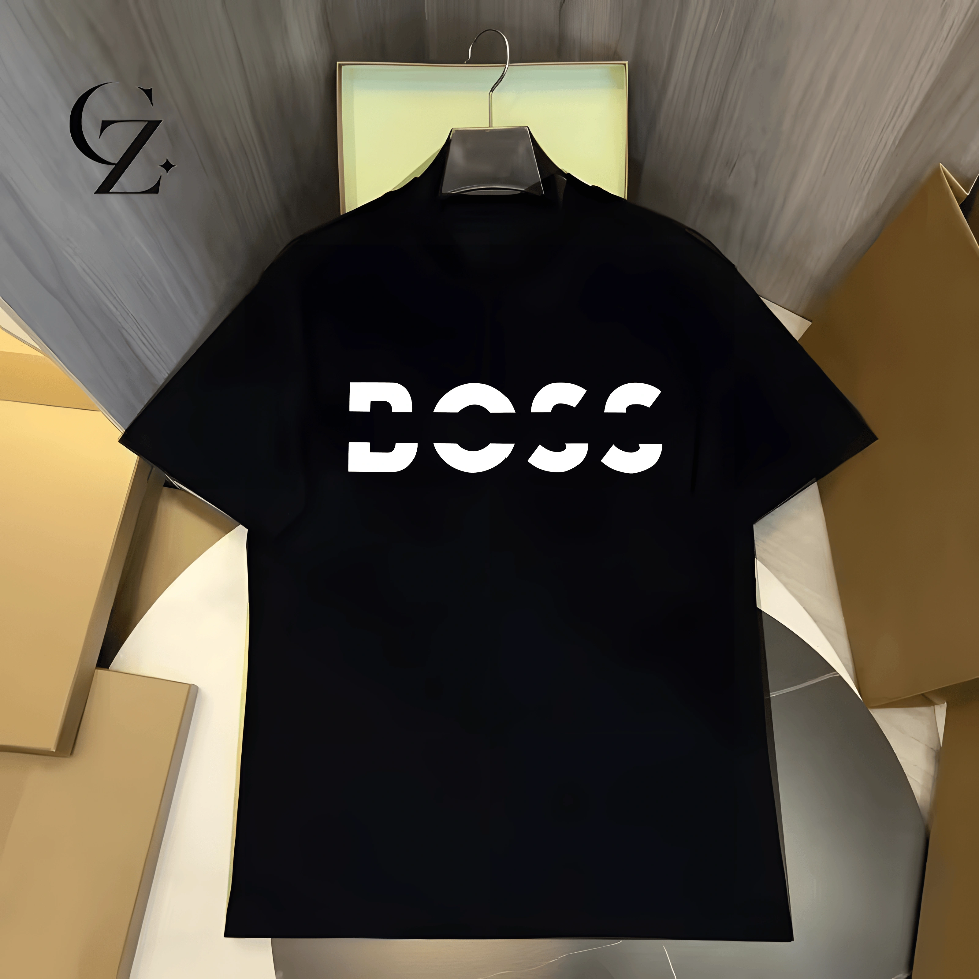T-shirt de marque haut de gamme imprimé lettres pour l'été 2026