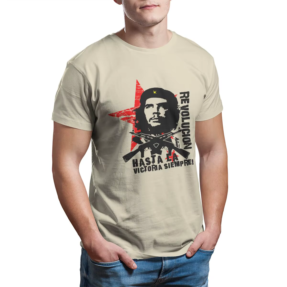 T-Shirt unisexe Revolucion Hasta La Victoria Siempre Che Guevara