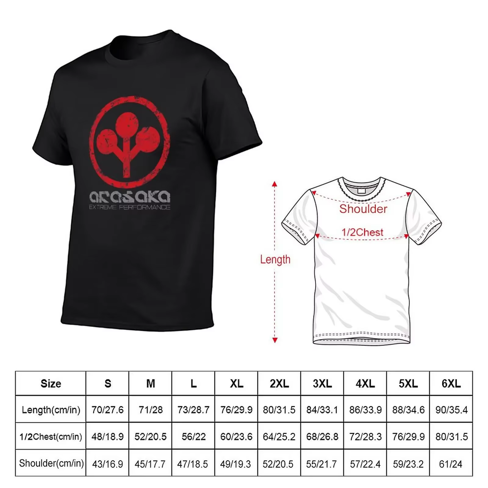 DistMurcia-T-shirt Arasaka EpoLogo pour hommes