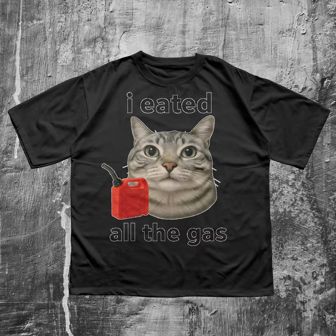 Mode drôle chat Meme graphique t-shirt hommes femmes Humor