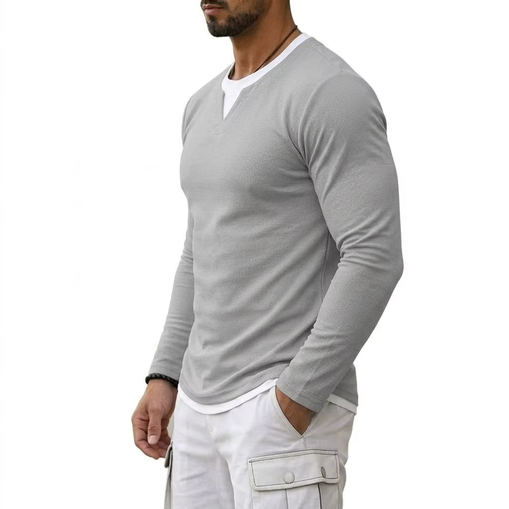 T-shirts de luxe à manches longues pour hommes – Marques décontractées