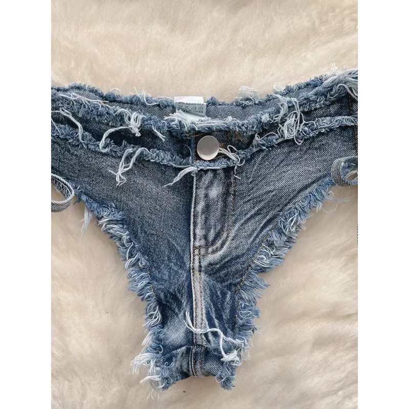 Maillot de bain femme sexy en jean