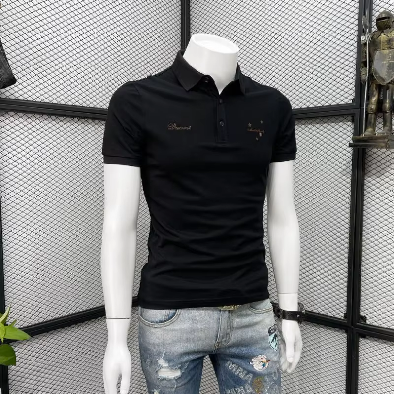 T-shirt Slim avec col pour homme