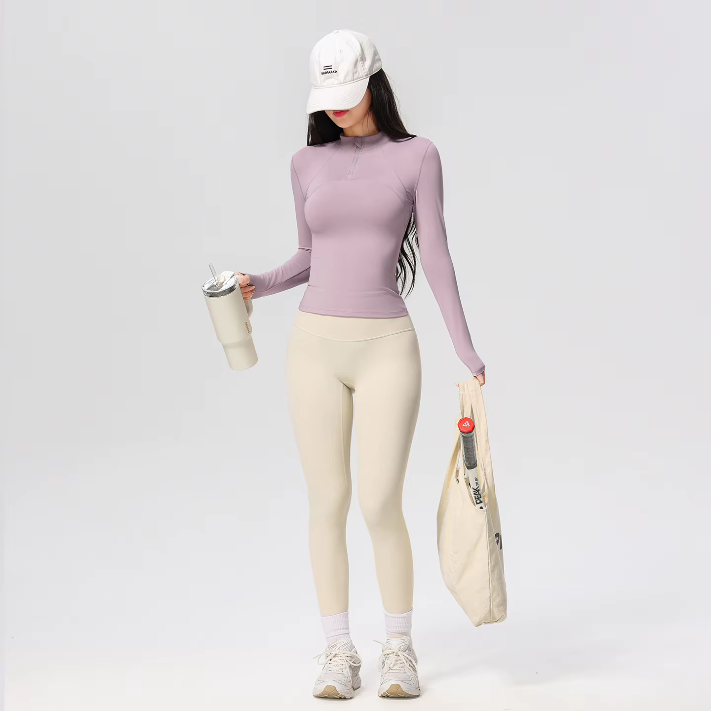 T-Shirt d'entraînement de Yoga à manches longues pour femmes
