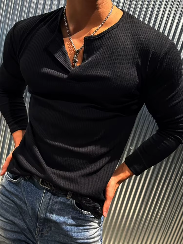 Pull boutonné licorne pour hommes Xl