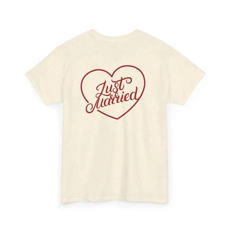 T-shirt unisexe Just Married