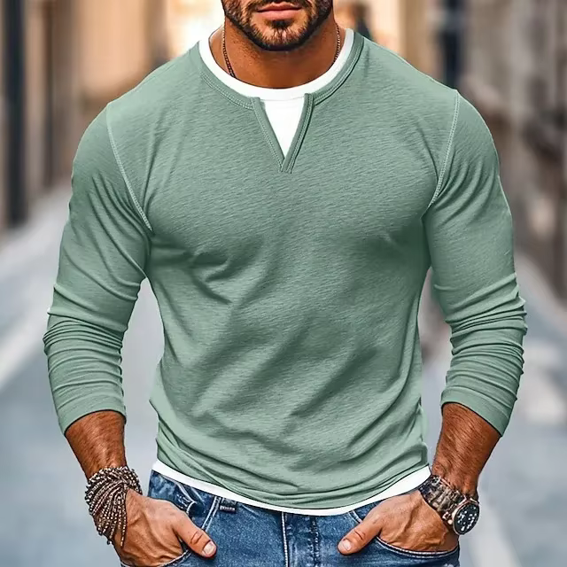 T-Shirt à manches longues pour hommes