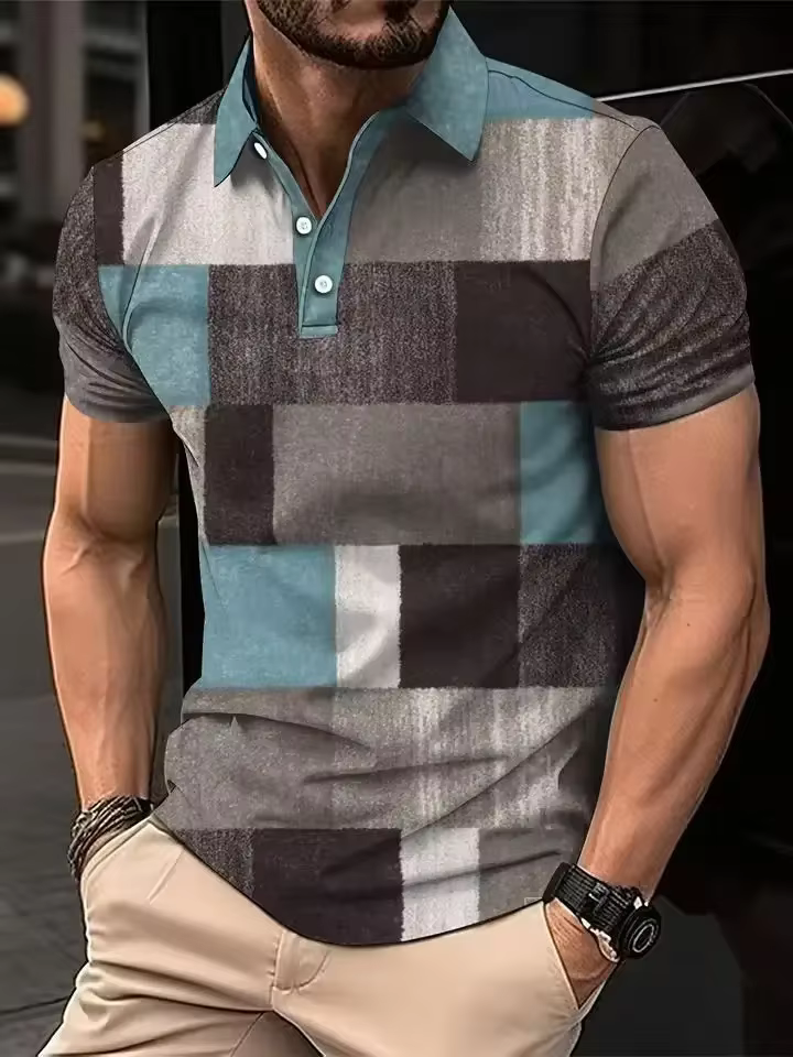 Polo à manches courtes pour homme