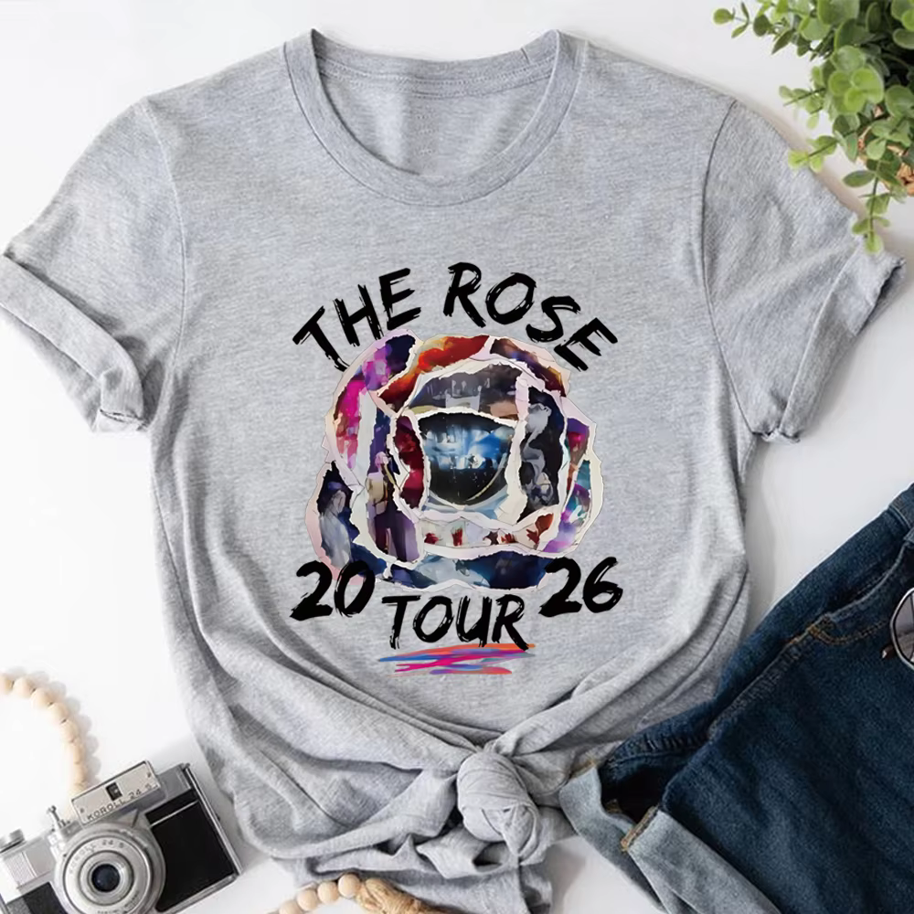 T-shirt tendance The Rose 2026 Rosetopia Tour
