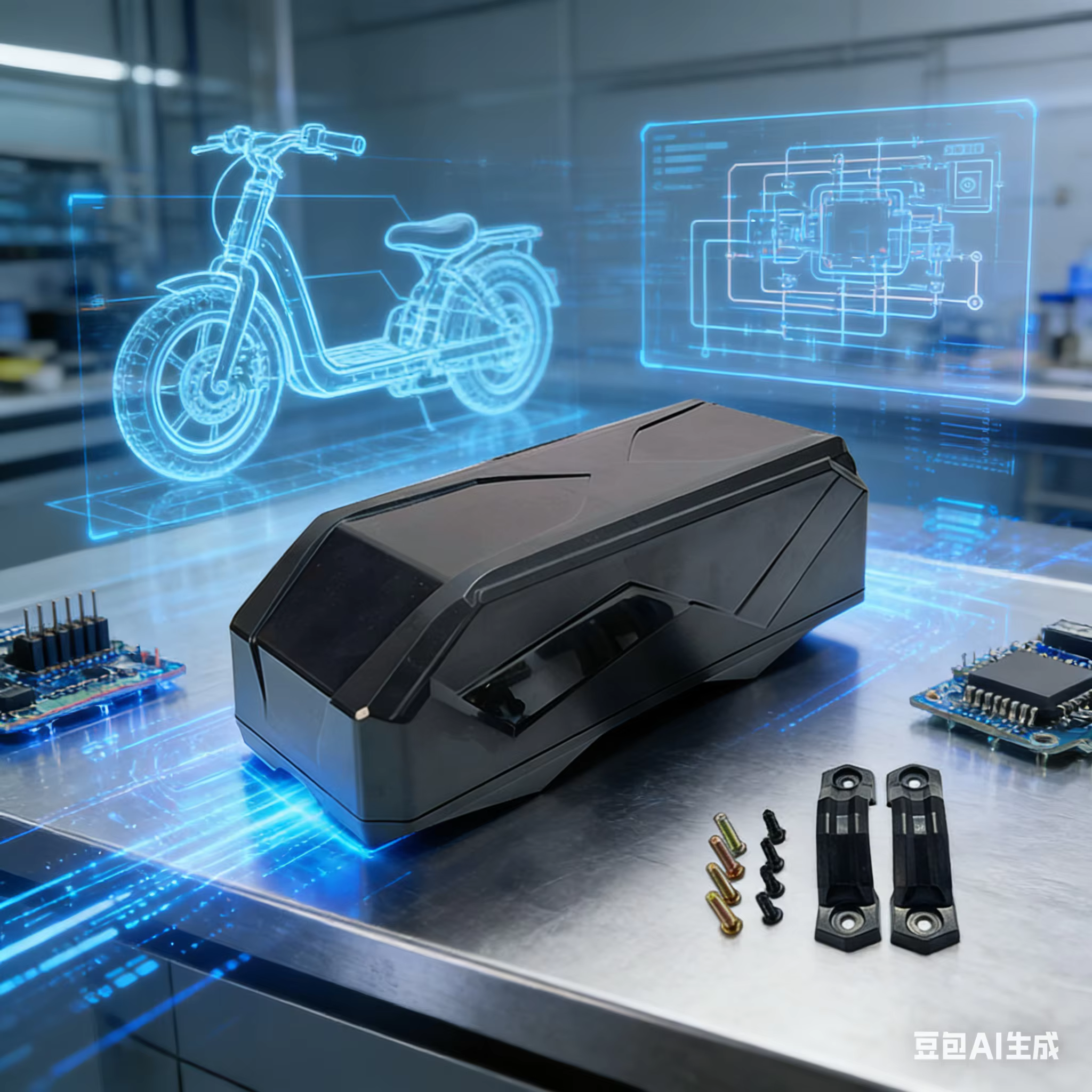Étui de protection pour contrôleur de vélo électrique, 195x80x75mm, boîte de rangement pour contrôleur de vélo électrique ABS pour contrôleur 6/9 MOS, pièces de cyclisme