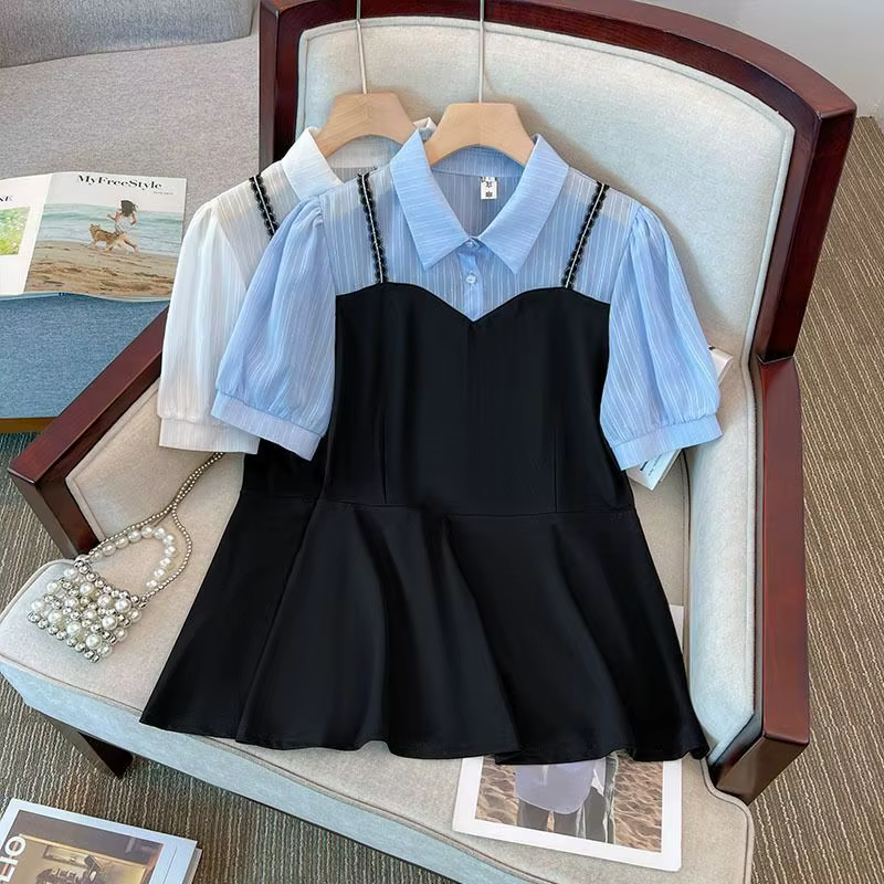 Chemise d'été grande taille tendance