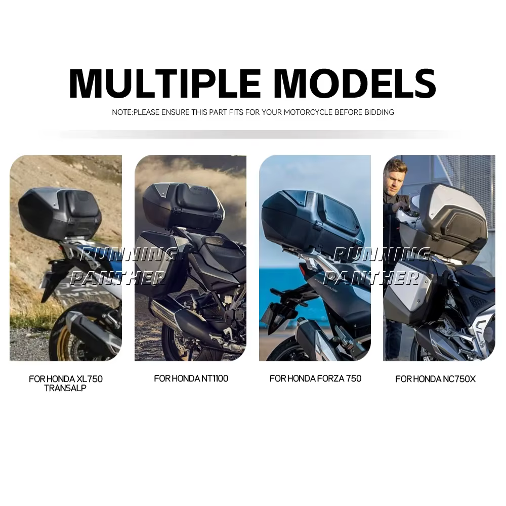 Boîtier supérieur arrière de moto pour Honda Forza750, NSS750, NSS 750, 2021, 2022, nouveau coffre Electrolux, bagages T1 Rail Tour Pack, étagère