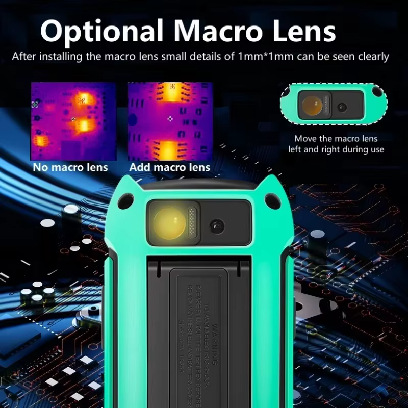 TOOLTOP ET14C 2.8 pouces imageur thermique 25Hz caméra d'imagerie