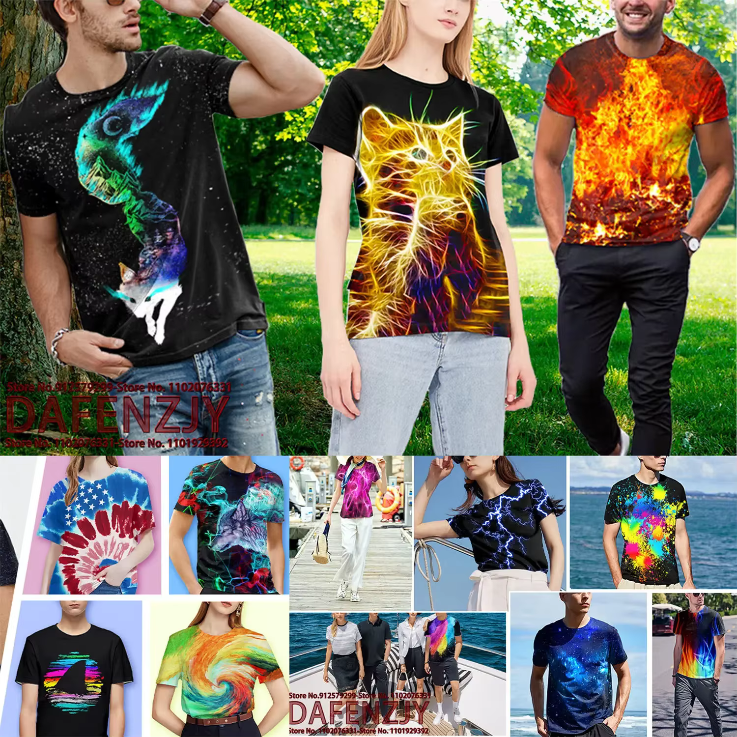 T-Shirt à Manches Courtes pour Homme