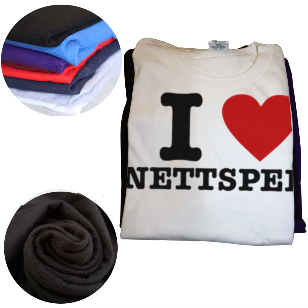 T-Shirt à manches courtes en coton pour homme et femme