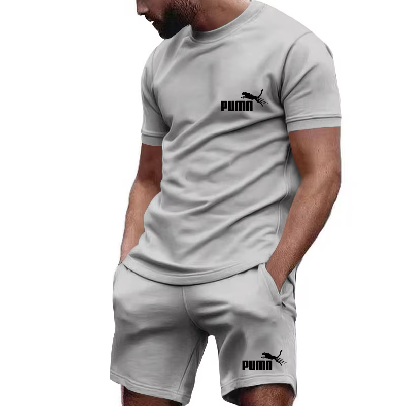 Nouvel ensemble T-shirt et short pour homme été 2026