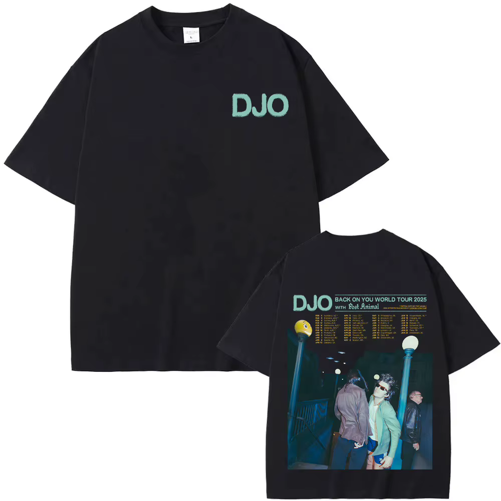 T-shirts Djo Back on You World Tour 2026 Joe Keery Nouveaux