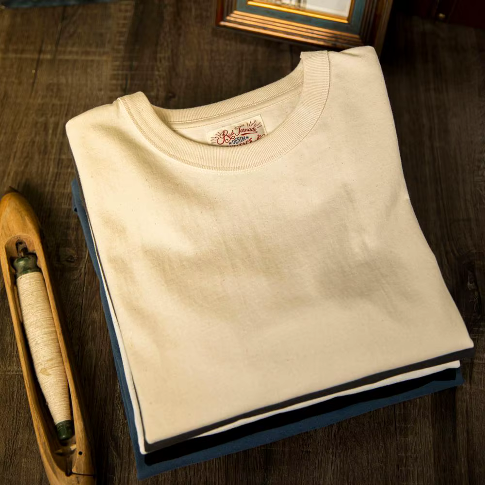 T-shirt à manches longues Tornado rouge pour homme