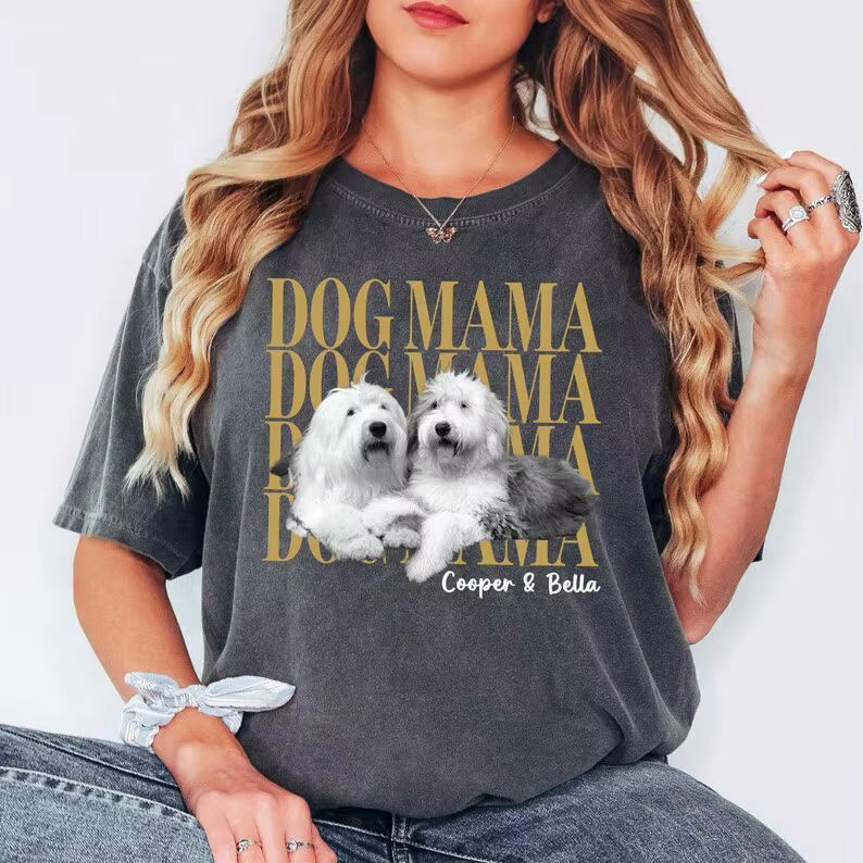T-shirt personnalisé avec photo de votre animal de compagnie