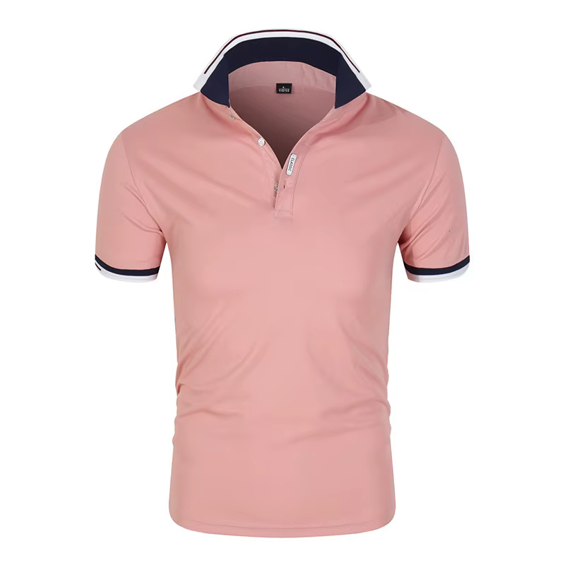 Nouveau Polo Homme 2026 Blanc Décontracté à Manches Courtes – Chemise de Golf de Haute Qualité pour l'Été – Vêtements