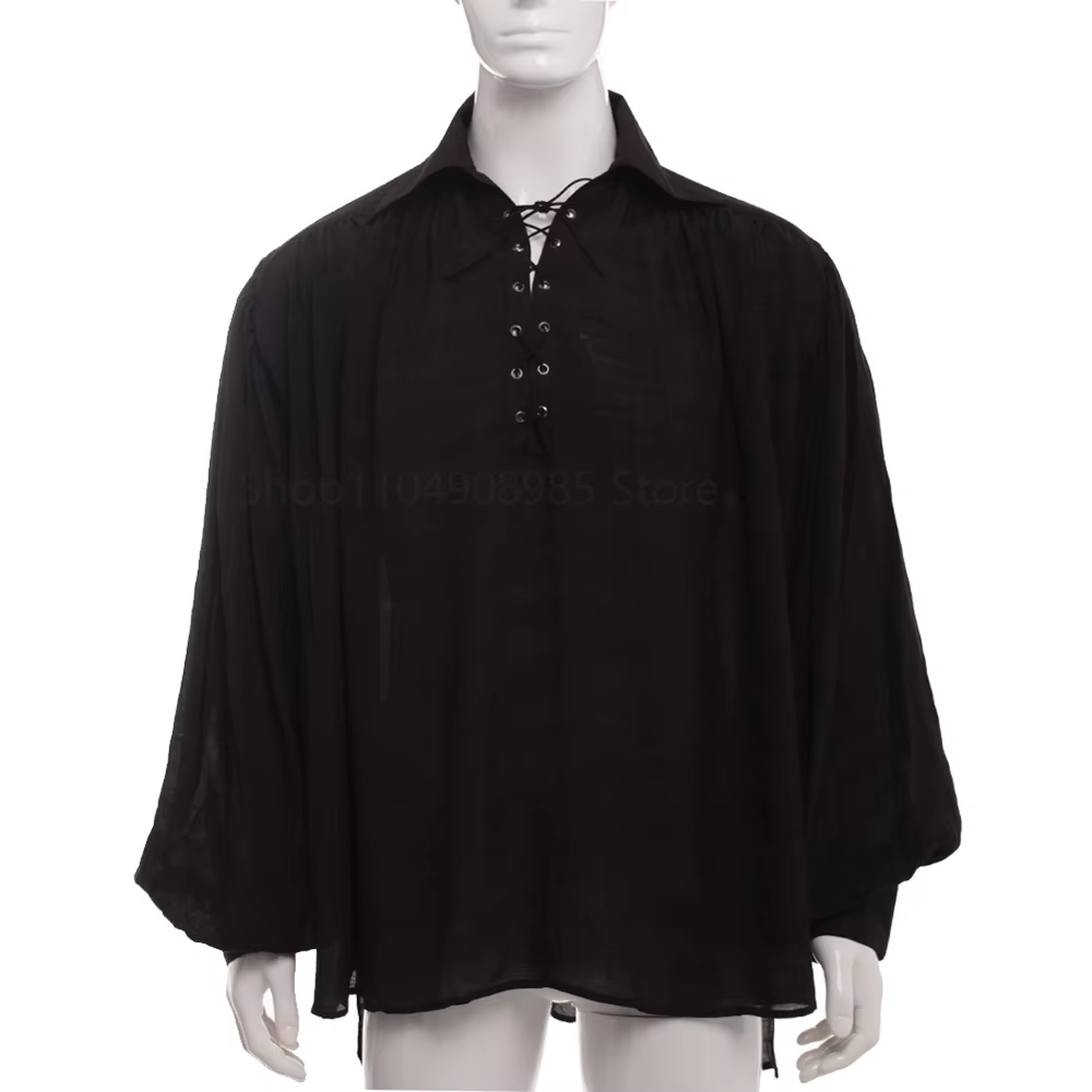 Chemise de Vampire Vintage pour hommes