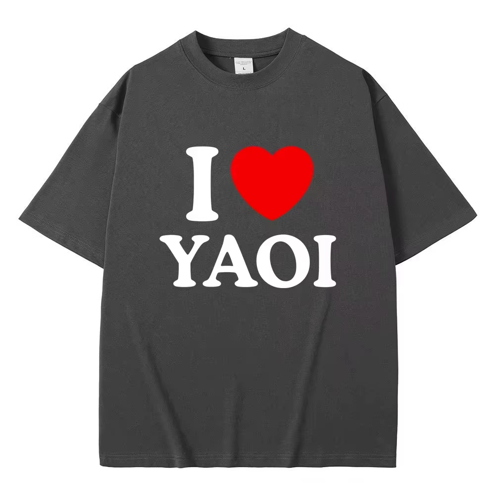 T-shirt « I Love Yaoi » pour hommes et femmes