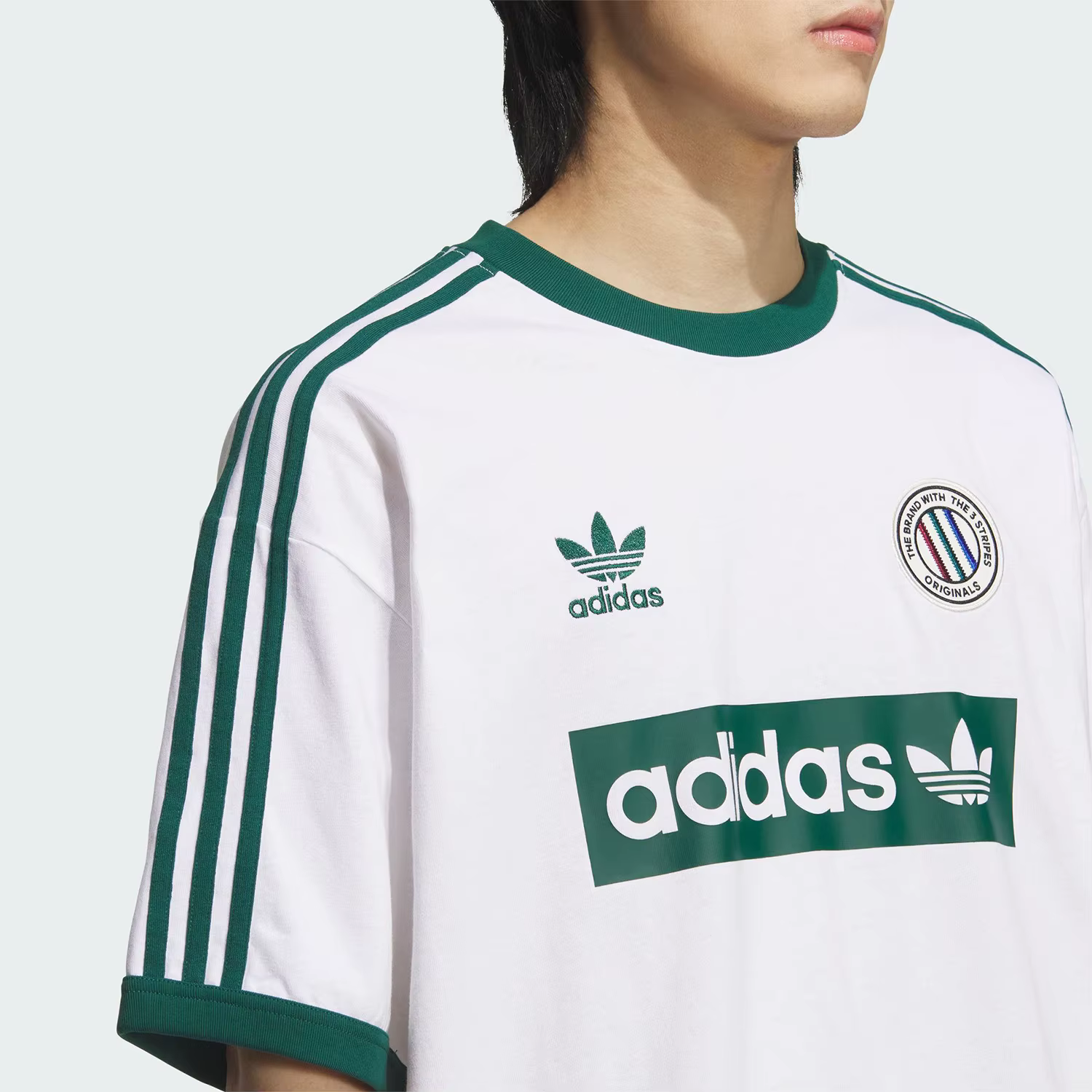 Adidas Originals T-shirt tendance style football rétro pour homme KC2602