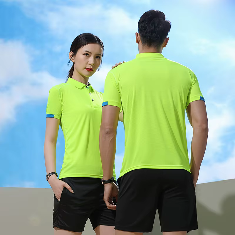 Polo de sport en maille pour hommes et femmes