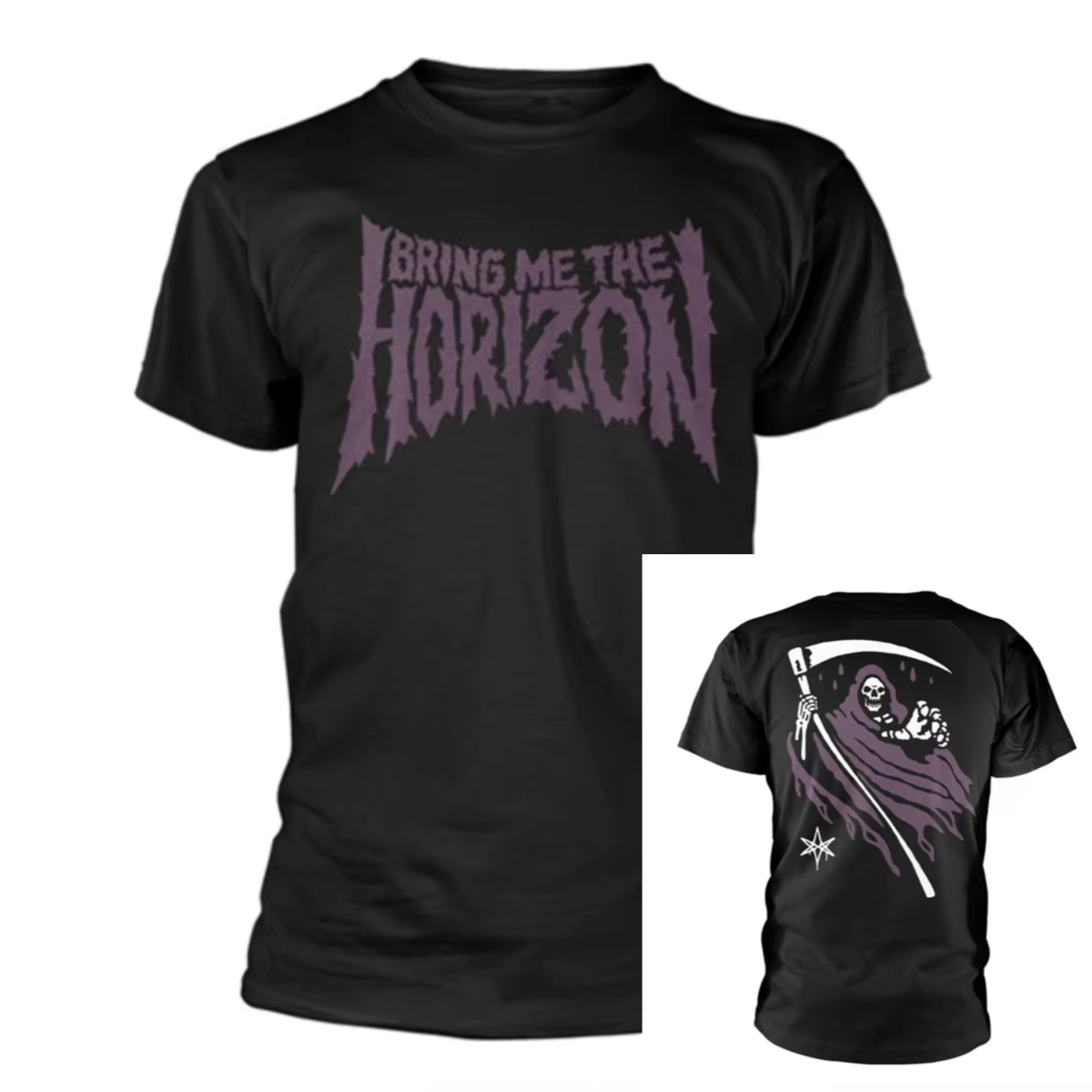 Bring Me The Horizon Faceless Band T-Shirt 100% coton