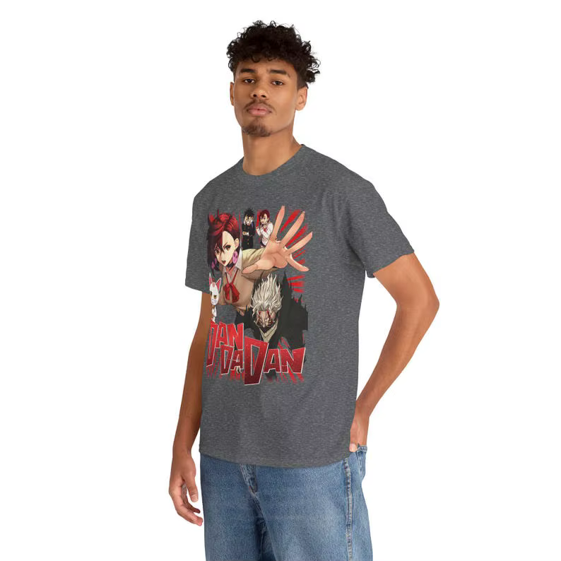 Dandadan Anime T-Shirt à la mode japonais Streetwear graphique