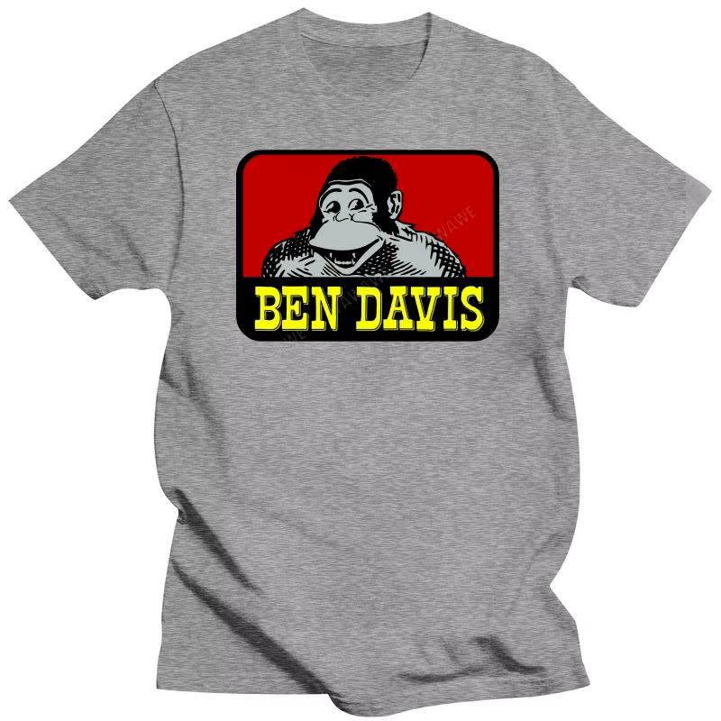 BEN DAVIS-Haut de marque vintage à manches courtes pour hommes