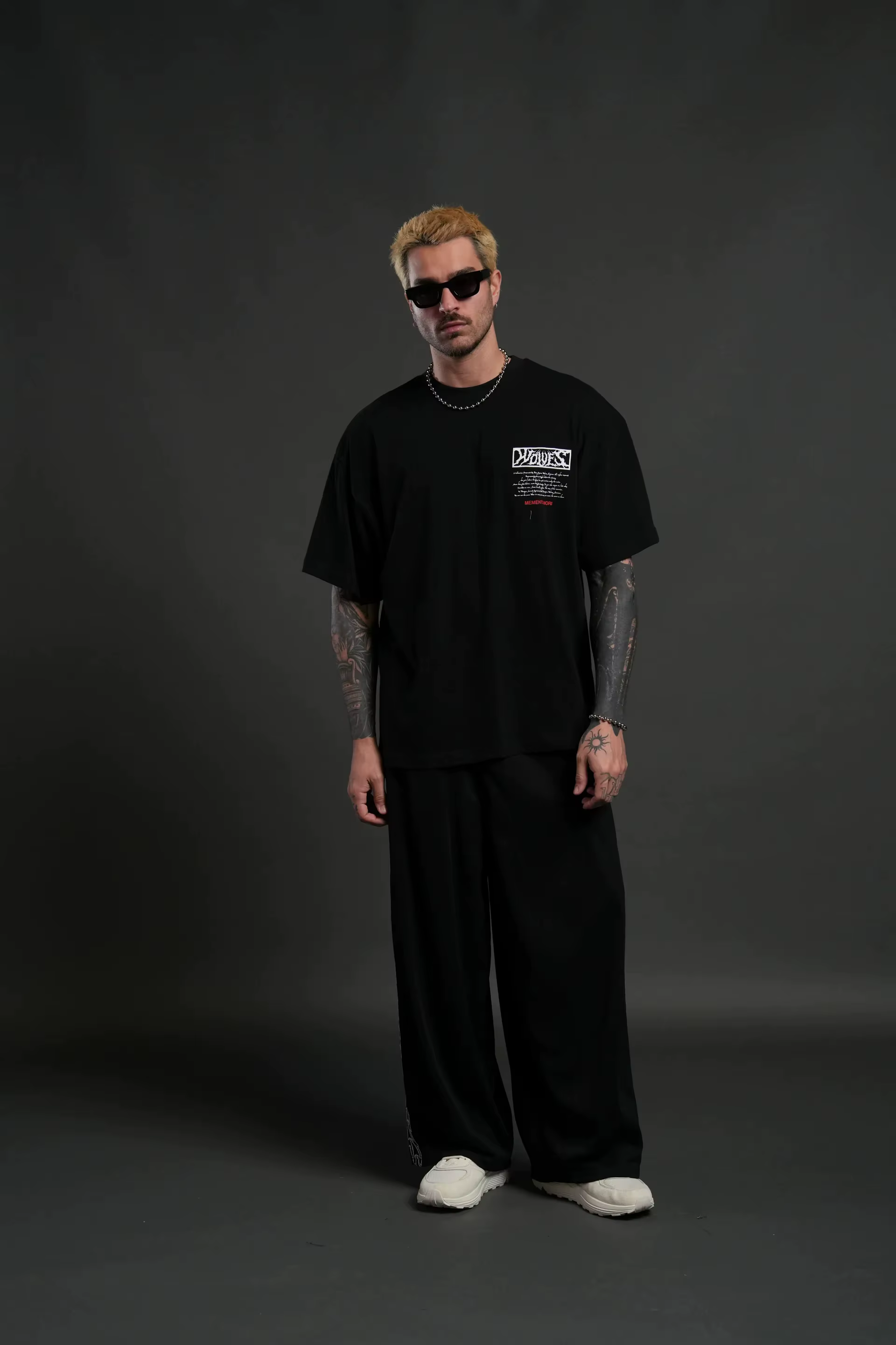 T-shirt d'entraînement surdimensionné pour homme