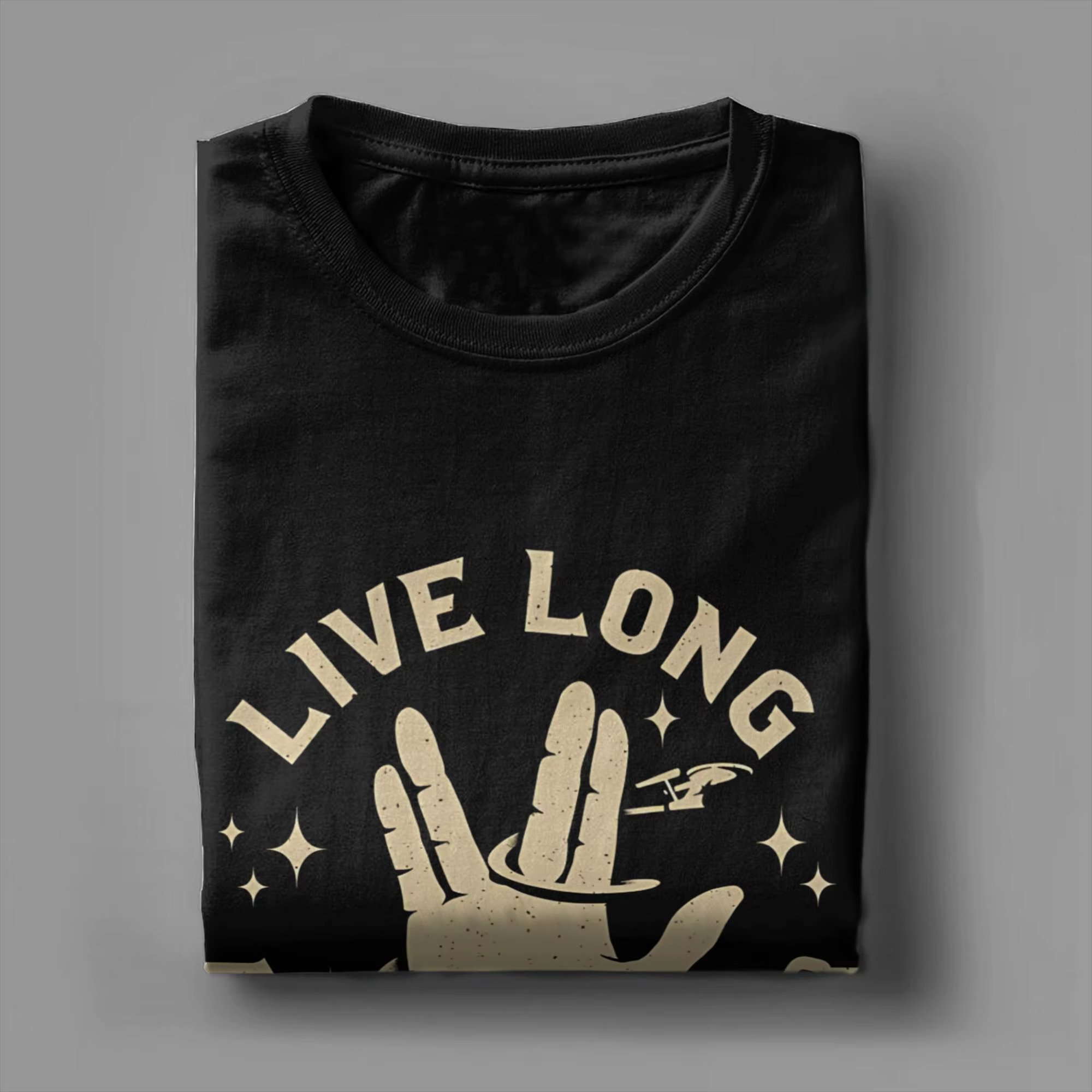 Stars Treks la série originale Live Long And Prosper pour hommes femmes t-shirts T-Shirt coton cadeau d'anniversaire hauts