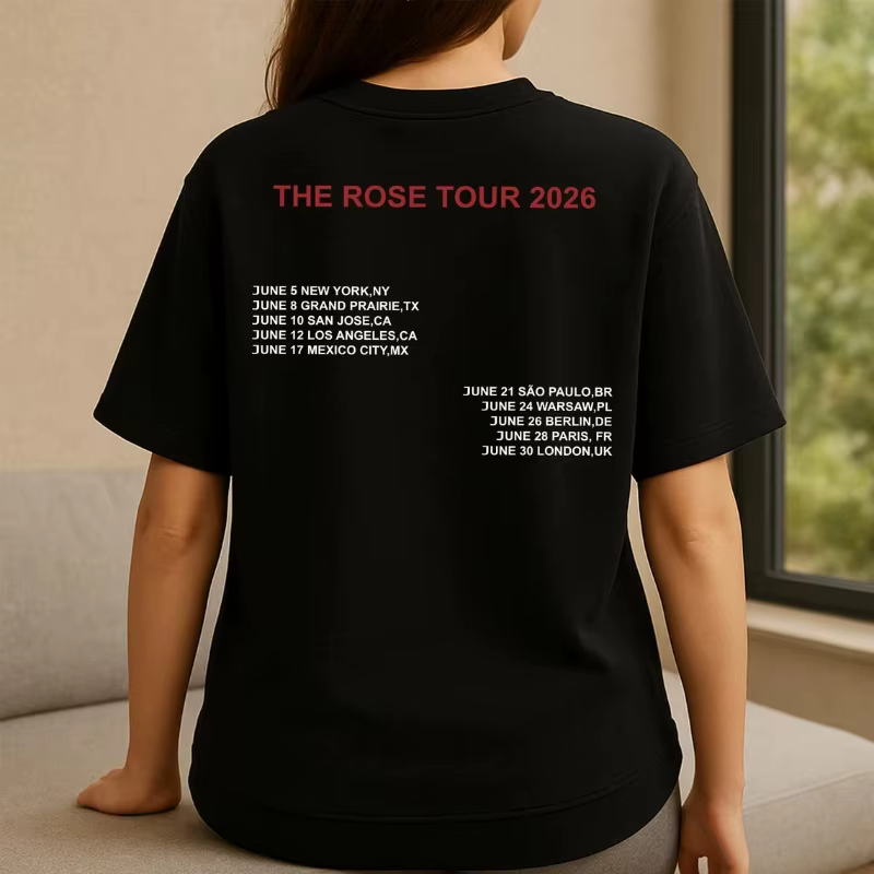 T-shirt Rose Rosetopia World Tour K-Pop Concert