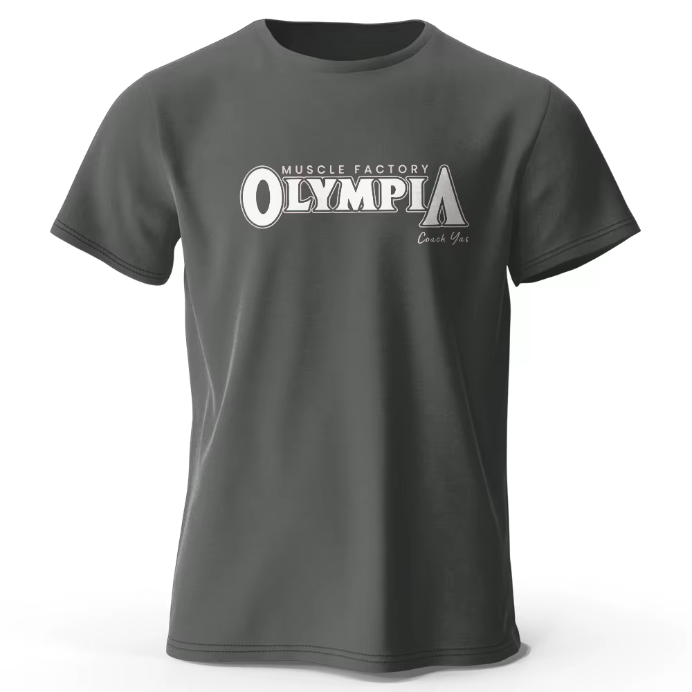 Muscle Factory imprimé T-Shirt pour hommes 100% coton surdimensionné classique graphique t-shirts