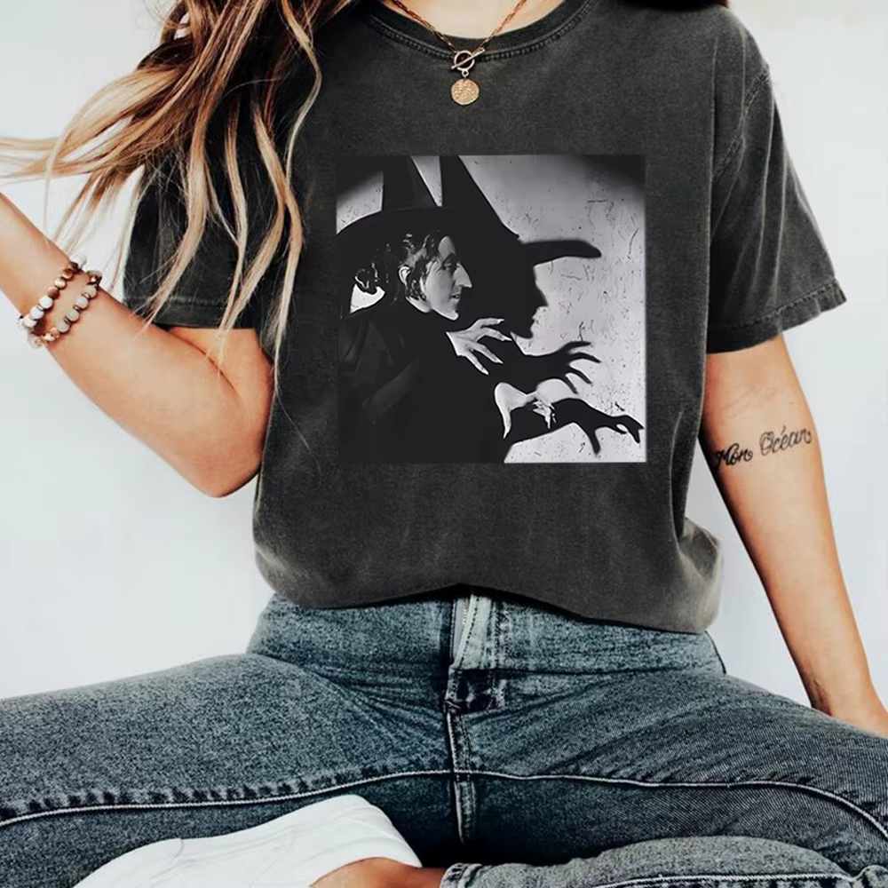 Mèche sorcière de l'ouest t-shirt Vintage assistant
