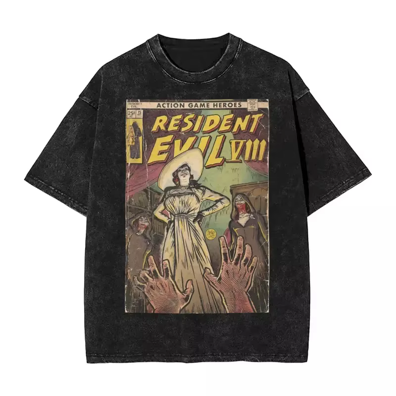 Residents Evils-T-shirt à manches courtes Biohazard 3 pour hommes et femmes
