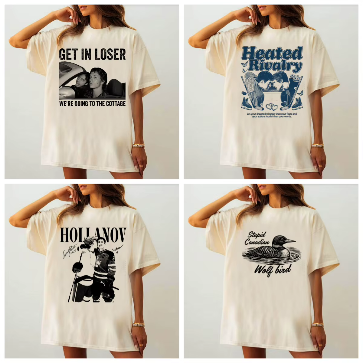 T-shirt vintage Hollanov pour hommes