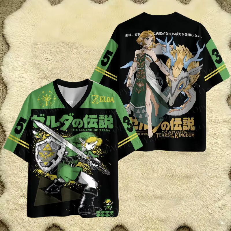 T-shirt pour enfants The Legend of Zelda Link Zelda