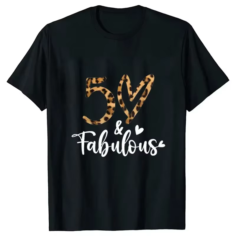 T-shirts pour femmes pour fête d'anniversaire 50 ans